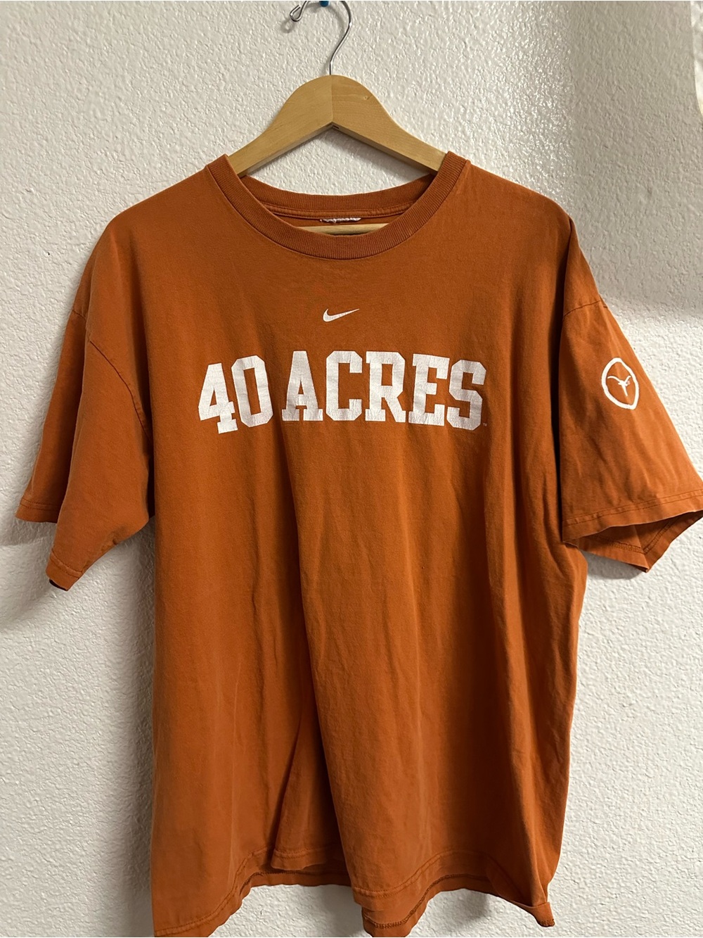 Nike Texas Longhorns 40 Acres Burnt Orange Graphic T